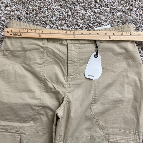 Prana Palisades Ripstop Utility Pant Women 10 Sandstone 29" Relaxed Straight Leg - Picture 9 of 13